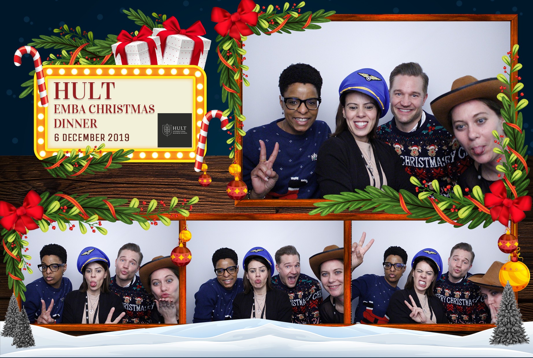 Hult EMBA Year 1 Christmas Dinner | View more photos from the event at gallery.myphotoboothexperience.co.uk/u/MyPhotoBoothExperienceLtd/Hult-EMBA-Year-1-Christmas-Dinner